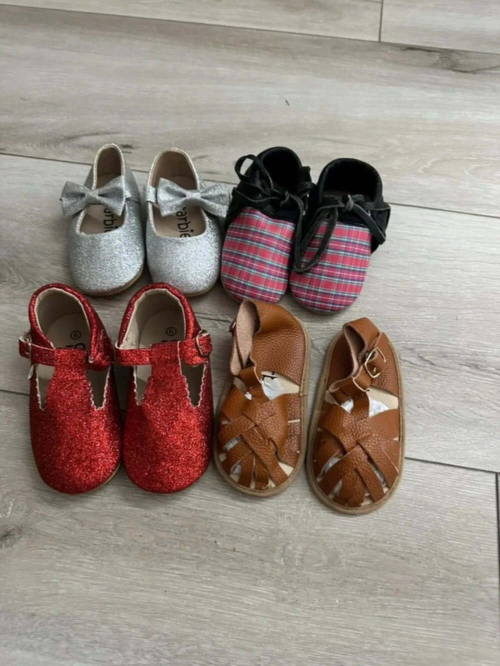 4 pairs Size 5 Size 6 lots Baby Shoes Lots Flash Sale toddler Shoes Sandals
